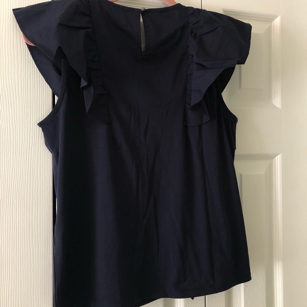 JCrew Ruffle Top - Picture 4 of 4